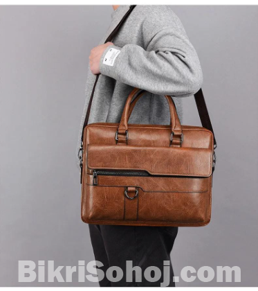 AMSBURG LAPTOP LAETHER BAG